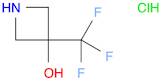 3-(trifluoromethyl)azetidin-3-ol hydrochloride