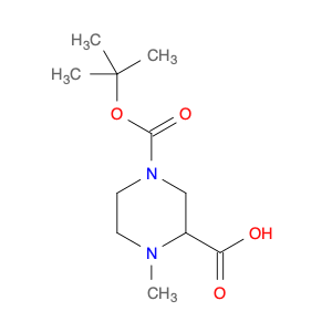 4-Methyl-piperazine-1,3-dicarboxylic acid 1-tert-butyl ester