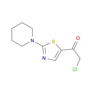 2-Chloro-1-(2-(piperidin-1-yl)thiazol-5-yl)ethanone