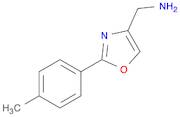 (2-(p-Tolyl)oxazol-4-yl)MethanaMine