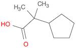 2-cyclopentyl-2-methylpropanoic acid