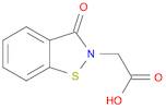 2-(3-oxobenzo[d]isothiazol-2(3H)-yl)acetic acid