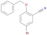 2-(benzyloxy)-5-bromobenzonitrile