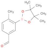 4-methyl-3-(4,4,5,5-tetramethyl-1,3,2-dioxaborolan-2-yl)benzaldehyde