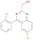 6-Chloro-4-(2-chlorophenyl)-2-quinazolinemethanol