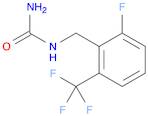 1-(2-FLUORO-6-(TRIFLOROMETHYL)BENZYL)UREA