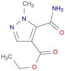 ethyl 5-carbaMoyl-1-Methyl-1H-pyrazole-4-carboxylate