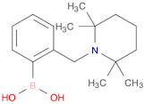 (2-((2,2,6,6-Tetramethylpiperidin-1-yl)methyl)phenyl)boronic acid