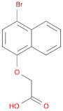 2-(4-broMonaphthalen-1-yloxy)acetic acid