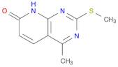 4-METHYL-2-(METHYLSULFANYL)-7H,8H-PYRIDO[2,3-D]PYRIMIDIN-7-ONE