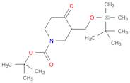 1-BOC-3-[(1,1-DIMETHYLETHYL)DIMETHYLSILYLOXYMETHYL]-PIPERIDIN-4-ONE