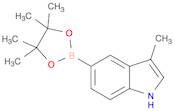 3-methyl-5-(4,4,5,5-tetramethyl-1,3,2-dioxaborolan-2-yl)-indole