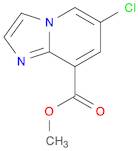 IMidazo[1,2-a]pyridine-8-carboxylic acid, 6-chloro-, Methyl ester