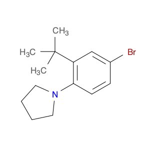 1-(4-Bromo-2-(tert-Butyl)phenyl)pyrrolidine