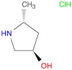 (3R,5R)-5-Methylpyrrolidin-3-ol hydrochloride