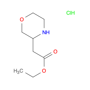 MORPHOLIN-3-YL-ACETIC ACID ETHYL ESTER HYDROCHLORIDE