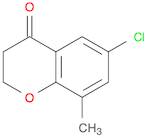 6-chloro-8-methyl-3,4-dihydro-2H-1-benzopyran-4-one