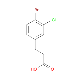 3-(4-Bromo-3-chloro-phenyl)-propionic acid