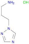 3-(1H-1,2,4-Triazol-1-yl)propylamine hydrochloride, 1-Amino-3-(1H-1,2,4-triazol-1-yl)propane hyd...