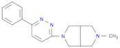 Pyrrolo[3,4-c]pyrrole, octahydro-2-Methyl-5-(6-phenyl-3-pyridazinyl)-