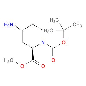 (2R,4R)-1-tert-Butyl 2-methyl 4-aminopiperidine-1,2-dicarboxylate