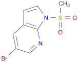 1H-Pyrrolo[2,3-b]pyridine, 5-bromo-1-(methylsulfonyl)-