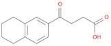 5,6,7,8-tetrahydro-γ-oxonaphthalene-2-butyric acid