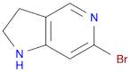 1H-Pyrrolo[3,2-c]pyridine, 6-broMo-2,3-dihydro-