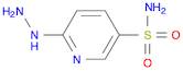 6-hydrazinylpyridine-3-sulfonamide