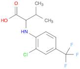 2-{[2-Chloro-4-(trifluoromethyl)phenyl]amino}-3-methylbutanoic Acid