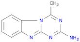 1,3,5-TRIAZINO[1,2-A]BENZIMIDAZOL-2-AMINE, 4-METHYL-