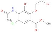 Methyl 4-(acetylaMino)-3-broMo-2-(2-broMoethoxy)-5-chlorobenzoate