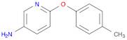 3-Pyridinamine,6-(4-methylphenoxy)-(9CI)