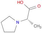 1-Pyrrolidineaceticacid,α-methyl-,(alphaS)-(9CI)