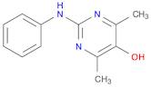 5-Pyrimidinol,4,6-dimethyl-2-(phenylamino)-(9CI)