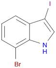 1H-Indole,7-broMo-3-iodo-