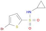 5-BroMo-thiophene-2-sulfonic acid cyclopropylaMide