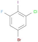 5-BroMo-1-chloro-3-fluoro-2-iodobenzene