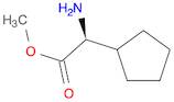 Cyclopentaneacetic acid, a-aMino-, Methyl ester, (aS)-