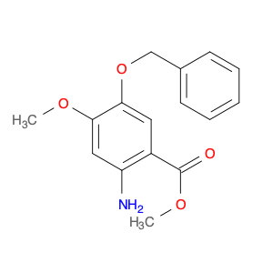 Methyl 2-amino-4-methoxy-5-(phenylmethoxy)benzoate