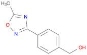 [4-(5-METHYL-1,2,4-OXADIAZOL-3-YL)PHENYL]METHANOL