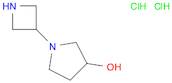 1-(3-azetidinyl)-3-pyrrolidinol 2hcl