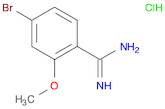 4-BROMO-2-METHOXY-BENZAMIDINE HYDROCHLORIDE