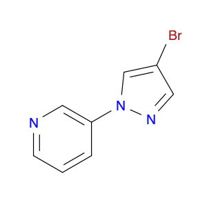 3-(4-bromo-1H-pyrazol-1-yl)pyridine