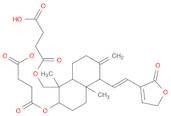 14-deoxy-11,12-didehydroandrographolide 3,19-disuccinate