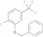 1-FLUORO-2-(PHENYLMETHOXY)-4-(TRIFLUOROMETHYL)BENZENE