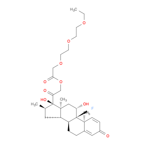 9-fluoro-11β,17-dihydroxy-16α-methyl-3,20-dioxopregna-1,4-dien-21-yl 2-[2-(2-ethoxyethoxy)ethoxy]a…