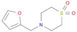 4-(2-FURYLMETHYL)-1λ6,4-THIAZINANE-1,1-DIONE