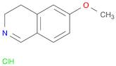 3,4-Dihydro-6-methoxyisoquinoline hydrochloride