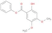 PHENYL 2-HYDROXY-4,5-DIMETHOXYBENZOATE